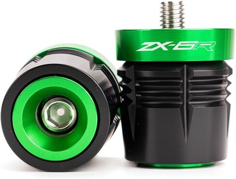 MOWOK Fit for ZX-6R ZX6R 2026 2025 2024 2023 2022 2021 All Years Motorcycle Accessories Handle Bar Ends Handlebar Grips Plug Caps Balance Pad in Kuwait