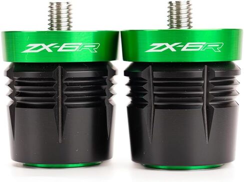 MOWOK Fit for ZX-6R ZX6R 2026 2025 2024 2023 2022 2021 All Years Motorcycle Accessories Handle Bar Ends Handlebar Grips Plug Caps Balance Pad in Kuwait
