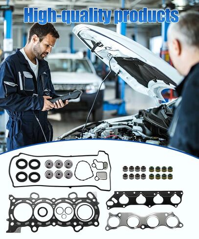 HS26243PT Cylinder Head Gasket Set Fits for Honda Accord/CR-V/Element and Acura Tsx 2.4L L4 16V Dohc Engines (2003-2011 Models),Replaces Part Number HGS228 K24A2 K24A4 K24A8 K24Z1 in Saudi Arabia