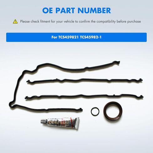 TCS459821 Timing Cover Gasket Set fits for 1999-2003 for Ford for F-150 5.4L;1999-2004 for Ford F-350 Super Duty 5.4L/ 6.8L in Kuwait