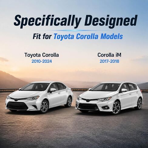 Fit for Toyota Corolla 2010-2024/ Corolla iM 2017-2018 Cabin Air Filter - In Cabin Passenger Compartment Replacement Accessories For My Car in Saudi Arabia