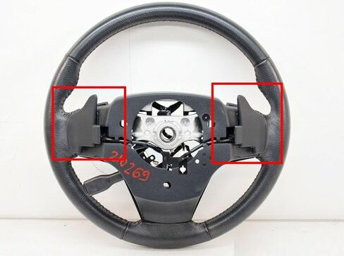 iJDMTOY Forged Caron Fiber Pattern/Style Large Paddle Extensions Compatible with Toyota 2009-2017 Camry (XV50), 2014-2018 Corolla (E170) in Kuwait