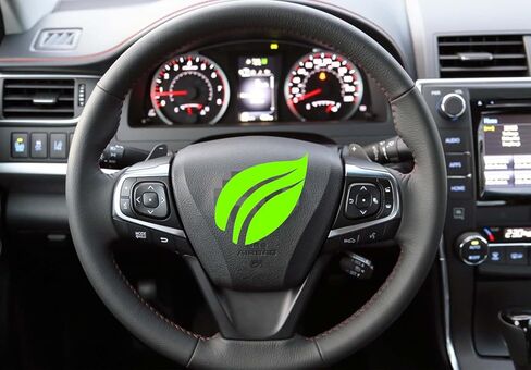 iJDMTOY Forged Caron Fiber Pattern/Style Large Paddle Extensions Compatible with Toyota 2009-2017 Camry (XV50), 2014-2018 Corolla (E170) in Kuwait