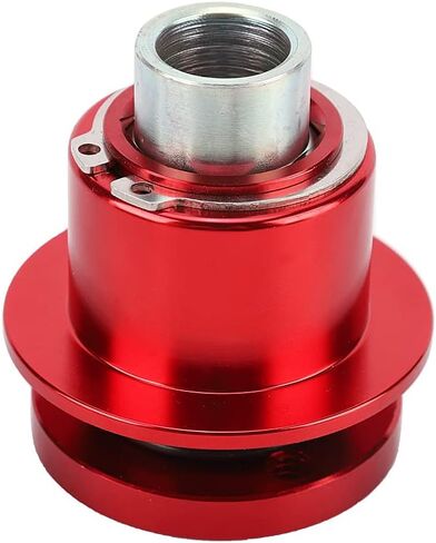 Bnineteenteam Steering Wheel Hub Kit, Car Quick Release 360° Steering Wheel Hub Adapter Kit Fit for 310-101 (Red) in Kuwait