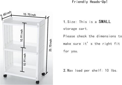 White Small 3 Tier Rolling Kitchen Storage Cart for Laundry Room Bathroom Bedside Toilet Side Plastic Storage Shelf on Wheels Narrow Organizer Shelving Unit with Wheels Slim Movable Organization Cart in Kuwait