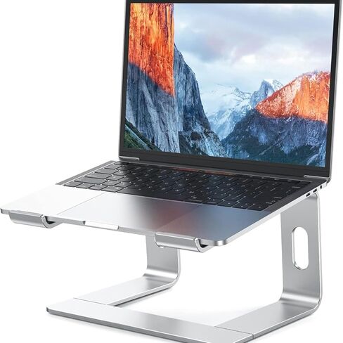 Aluminum Laptop Stand, Ergonomic Detachable Computer Stand, Notebook Riser Compatible with Air, Pro, Dell, HP, Lenovo More 10-15.6" Laptops in Saudi Arabia
