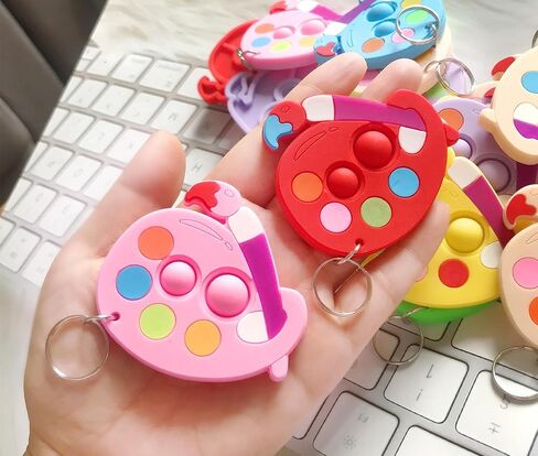 30 Packs Paint Mini Pop Fidget, Autism Sensory Birthday Birthday Party Favors Gifts for School Classroom, Adult and Kids in Kuwait