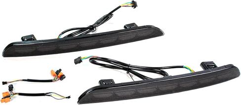 Rear Bumper Side Reflector Smoked Lens LED Sequential Light Compatible for 2022-2026 Honda Civic Sedan in Kuwait