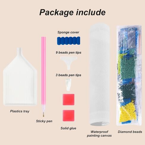 Reluohuo Dog Diamond Painting Kits for Adults, Cat 5D Full Drill Diamond Art Kits for Beginners, DIY Round Gem Art Craft for Home Wall Decor, 12x12 Inch in Saudi Arabia
