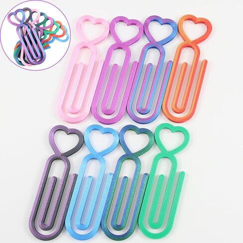 4pcs Diamond Art Canvases Roller Clips, Large Paper Clip Holder for Diamond Painting, Canvas & Paint Paperclips for 5D DIY Art, Plastic Paper Needle for Diamond Art Kits for Adults (Black Purple) in Saudi Arabia