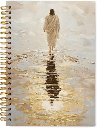 Sacred Heart of Jesus Catholic Christian Notebook for Work Note Taking, Catholic Gifts, Prayer Bible Journal for Women, Christian Religious Hardcover Spiral Notebooks, 5.5x8.3 in in Saudi Arabia