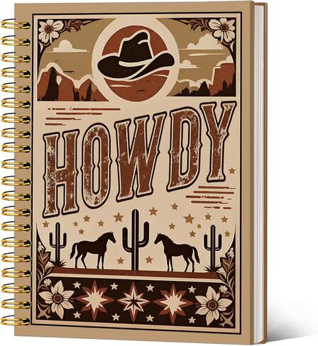 Cowgirl Western Gifts for Women Cowgirl Notebook Journal, Christian Gifts for Women，Follow The Word Not The Herd Bible Verse Journal A5，Western Office Supplies, Western Stuff for Women in Saudi Arabia