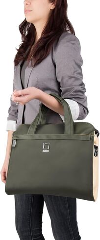 eBigValue 13 Inch Laptop Shoulder Bag Briefcase Handheld Messenger compatible with Surface Laptop 5 IdeaPad 5 13 Acer Chromebook Spin 514 Latitude 13 5320 iPad Pro 12.9 Olive Green in Saudi Arabia