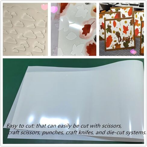 BANLTRE Blank Stencil Sheets, Frosted Translucent Acetate Mylar, 24x36 Inch, 5 Pieces, for Craft and Vinyl Cutting (24" x 36"/10mil) in Saudi Arabia
