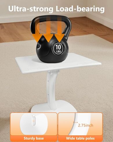 Portable Lap Desk,Kids Book Reading Stand for Bed,Car,Sofa,Floor,Adjustable Laptop Bed Table Tray for Working,Reading,Writing,Dining in Saudi Arabia