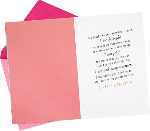 Hallmark Birthday Card for Mom from Daughter (Strong Women) in Saudi Arabia