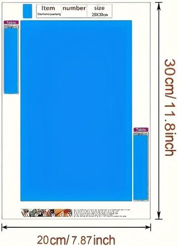 مجموعة طلاء ألماس على شكل فراشة متوهجة - فن 5D DIY بدون إطار (20 × 30 سم) لديكور المنزل، هدية فريدة بتصميم مضيء لغرفة المعيشة وغرفة النوم in Kuwait
