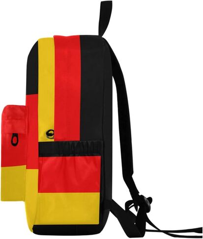Germany Flag Large Portable Laptop Backpack Durable Travel Computer Bag for Men Women School Bookbag Work in Kuwait