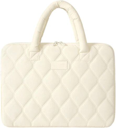 Spacious 16 Inch Notebook Case with Padded Interior Quilted Computer Bag with Handle Suitable for Work or School Shockproof in Saudi Arabia