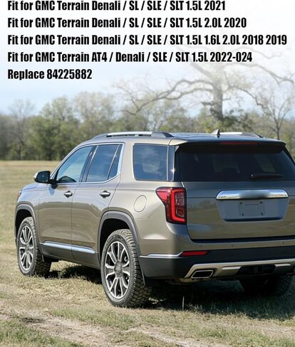 Rear Left Driver Side Bumper Reflector Lamp Fit for GMC Terrain Denali SL SLE SLT AT4 2018 2019 2020 2021 2022 2023 2024 Replace 84225882 in Saudi Arabia
