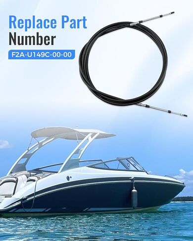 Reverse/Shift Cable Fit for Yamaha Jet Boat AR/SR/SX Series - Replaces F2A-U149C-00-00, (2007-2018) in Kuwait