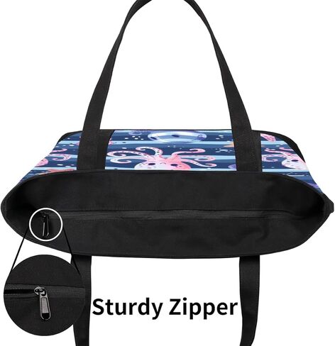 Laptop Tote Bag for Women 17 Inch Travel Computer Bag Offices Work Organized Bag Canvas Shopping Shoulder Handbag in Kuwait