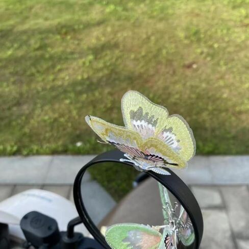 6PCS Butterfly Air Vent Clips, Embroidered Air Conditioning Outlet Clip with Dancing Wings, Colorful Car Interior Accessories, Car Dashboard Decorations for All Models in Saudi Arabia