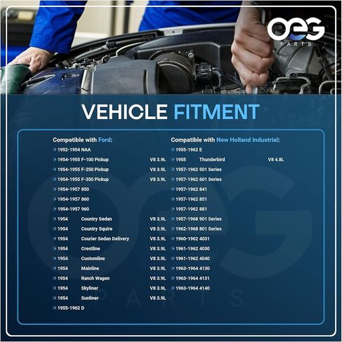 أجزاء OEG بداية جديدة مع محرك متوافق مع جرارات فورد 1954-1968 1728948، B5C11002A، C3NF11001A، C3NF11002D، FAC11000، FAC11001B، FAC11001G، FAC11001H، FAC11001M، FAC11001P، FAC11001 in Kuwait