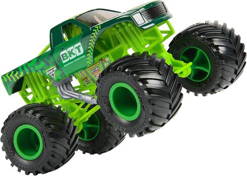Monster Jam, Official BKT Monster Truck, Collector Die-Cast Vehicle, 1:24 Scale, Kids Toys for Boys and Girls Ages 3 and up in Kuwait