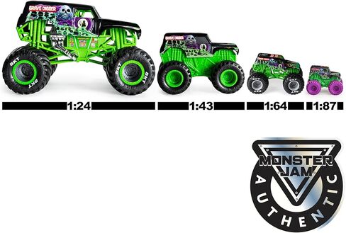 Monster Jam, Official BKT Monster Truck, Collector Die-Cast Vehicle, 1:24 Scale, Kids Toys for Boys and Girls Ages 3 and up in Kuwait