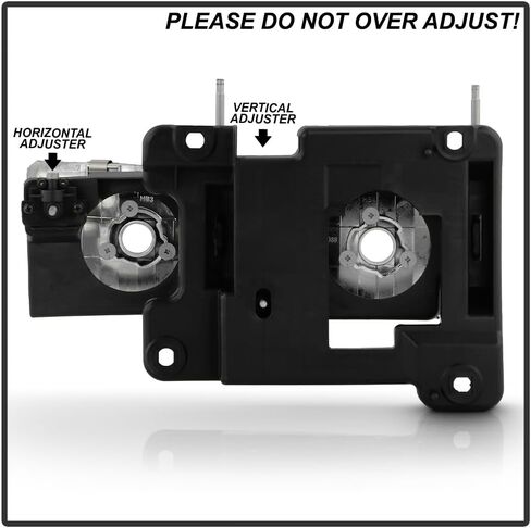 ACANII - Compatible For 1988-1998 Chevy/GMC C/K 1500 2500 3500 Suburban Glass Lens Chrome Headlights Headlamps Pair Set in Kuwait