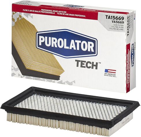 Purolator TA15669 PurolatorTECH Air Filter Compatible With 2007-2012 Nissan Versa, 2013-2021 NV200, 2009-2014 Cube and 2014-2018 INFINITI Q50 in Saudi Arabia