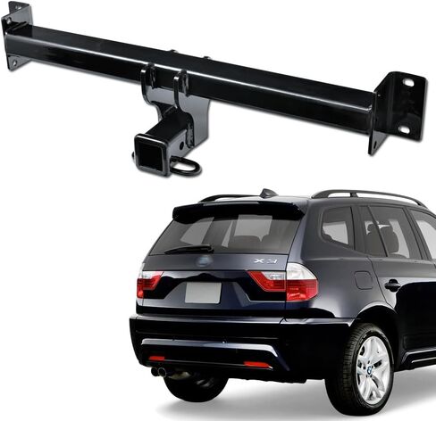 7422448976922 Compatible with 2004-2010 X3 E83 Class 3 III Black 2" Receiver Trailer Hitch in Kuwait
