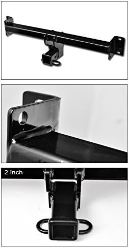 7422448976922 Compatible with 2004-2010 X3 E83 Class 3 III Black 2" Receiver Trailer Hitch in Kuwait