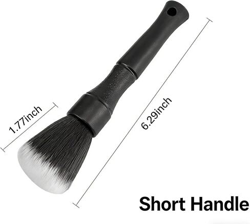 1Pc Soft Bristle Cleaning Brush, Multi-Purpose Dust Removal Tool for Car Interior Detailing, Home Cleaning, Computer Keyboards, Jewelry and Delicate Surfaces, Gentle Bristles for Effective Dusting in Kuwait