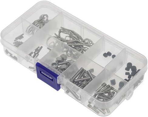 RC Cars 1/8, 1/10, 1/12, 1/16; Driveshafts, Universal Joint Mounting Screws, Coupler Mounting Pins, Set; Driveshaft Mounting Screws Compatible with Axial SCX10 90046, Traxxas TRX-4 D90, Tamiya CC01 in Saudi Arabia