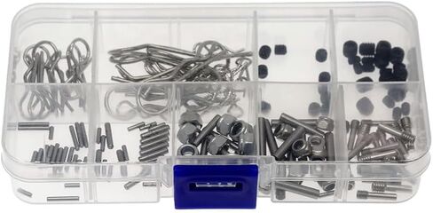 RC Cars 1/8, 1/10, 1/12, 1/16; Driveshafts, Universal Joint Mounting Screws, Coupler Mounting Pins, Set; Driveshaft Mounting Screws Compatible with Axial SCX10 90046, Traxxas TRX-4 D90, Tamiya CC01 in Saudi Arabia