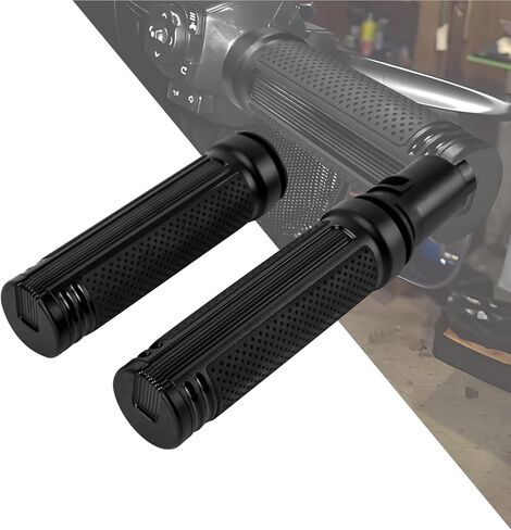 Motorcycle Hand Grips 1 inch Handlebar Grips Cable Throttle Fit for Harley CVO Street Glide FLHXSE Road Glide Street Glide Ultra 2023-2025 Softail 25-Later in Kuwait