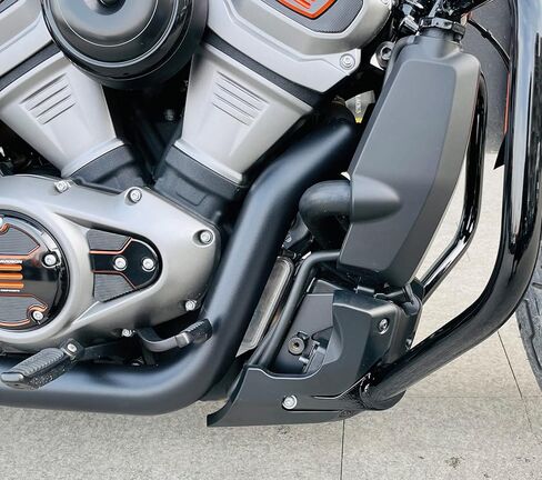 Front Spoiler Chin Guard Motorcycle Lower Fairing Cover Compatible with Harley Nightster 975 RH975 RH 975 2022-2026 Nightster Special RH975S 2023 2024 2025 2026 Air Dam Front Chin Fender Guard in Kuwait