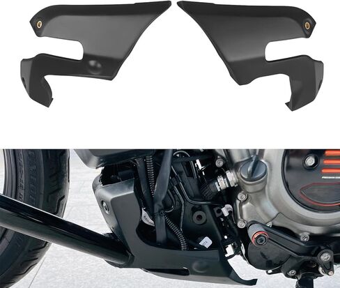 Front Spoiler Chin Guard Motorcycle Lower Fairing Cover Compatible with Harley Nightster 975 RH975 RH 975 2022-2026 Nightster Special RH975S 2023 2024 2025 2026 Air Dam Front Chin Fender Guard in Kuwait