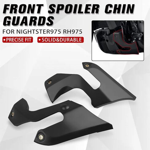 Front Spoiler Chin Guard Motorcycle Lower Fairing Cover Compatible with Harley Nightster 975 RH975 RH 975 2022-2026 Nightster Special RH975S 2023 2024 2025 2026 Air Dam Front Chin Fender Guard in Kuwait