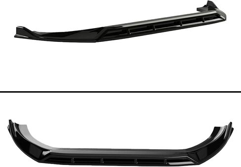 Front Bumper Lip Splitter Compatible with Jeep Renegade 2015-2018 Exterior Accessories Under Chin Spoiler Body Kit Add Underbody Lip On Not for Trailhawk ABS Material Gloss Black in Saudi Arabia