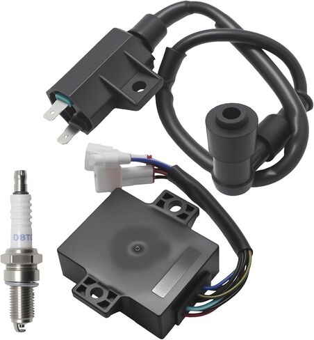 SYOWADA ملف الإشعال CDI Box مجموعة قابس الإشعال، بديل لـ Kawasaki Bayou 220 1988-1995، متوافق مع الموديلات 21121-1160، 21119-1457 in Kuwait