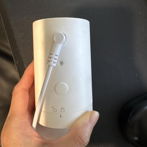 Tonton USB-C إلى محول قابس أسطواني للألواح الشمسية Ring USB-C إلى كاميرات الأمان ذات قابس الأسطوانات، متوافق مع كاميرا Stick Up Cam (الجيل الثاني/الثالث) وكاميرا Spotlight، أبيض in Kuwait