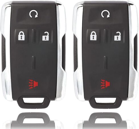 Key Fob Replacement Compatible with 2014-2020 Chevy Silverado/Colorado/GMC Sierra/GMC Canyon Keyless Entry Remote Control M3N32337100, Set of 2 in Saudi Arabia