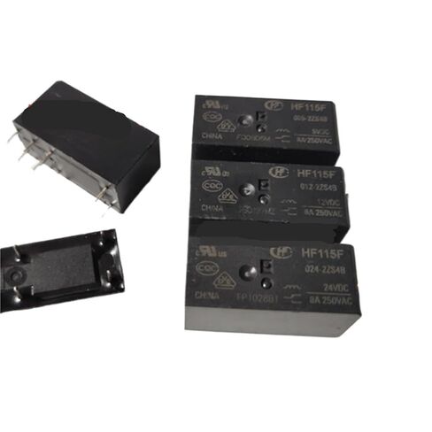 10pcs/lot Relay HF115F 005 012 024-2ZS4B 8A 8pins(HF115F 012-2ZS4B) in Saudi Arabia