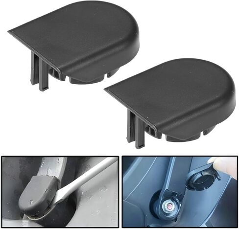 2Pcs Windshield Wiper Arm Nut Cover Plug for Subaru Ascent BRZ Crosstrek Forester SJ Impreza WRX Outback Windshield Wiper Arm Cap Cover Replacement GJ86538FG210 in Kuwait