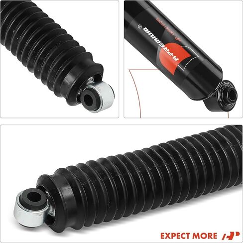 A-Premium Front Shocks Compatible with [4WD] Ford F-250 Super Duty 1999-2004, F-350 Super Duty 1999-2004 - 2x Replacement Suspension Shock Absorber Strut in Kuwait