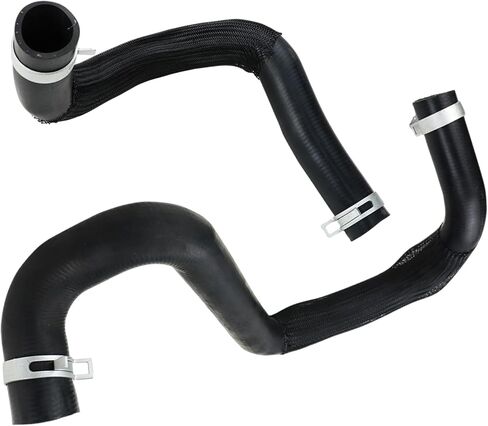 55111395AE 55111394AC Radiator Coolant Hose Compatible with Jeep Wrangler JK 3.6L V6 2012 2013 2014 2015 2016 2017 2018 Upper and Lower Cooling Outlet Pipe in Saudi Arabia