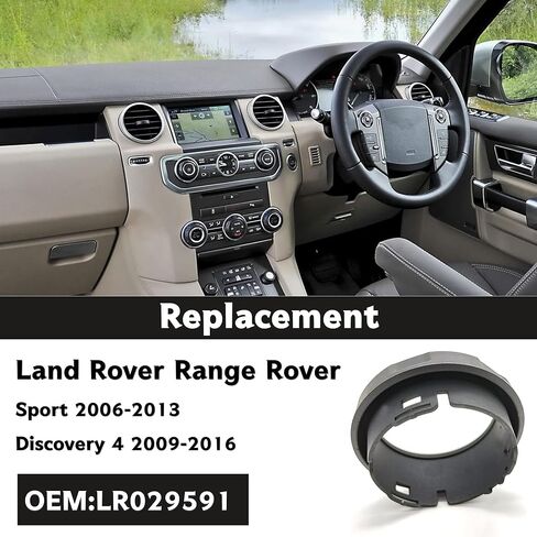 DJF LR029591 3PCS Central Console AC Volume Control Knob Fit for Land Rover Range Rover Sport Discovery 4 2009 2010 2011 2012 2013 in Saudi Arabia